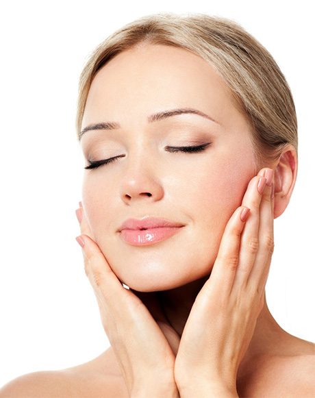 Portrait of woman with beautiful, smooth skin